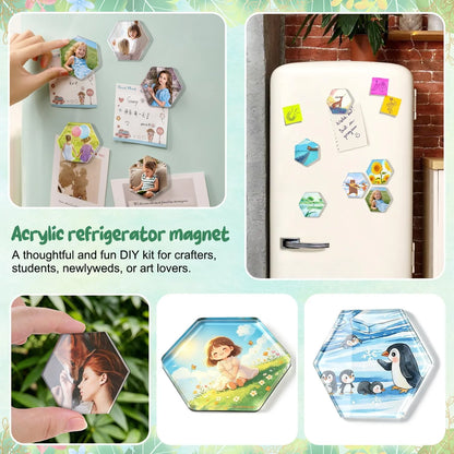 DIY Acrylic Fridge Magnet Kit
