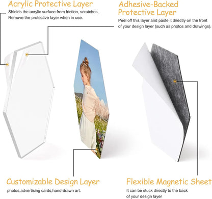 DIY Acrylic Fridge Magnet Kit