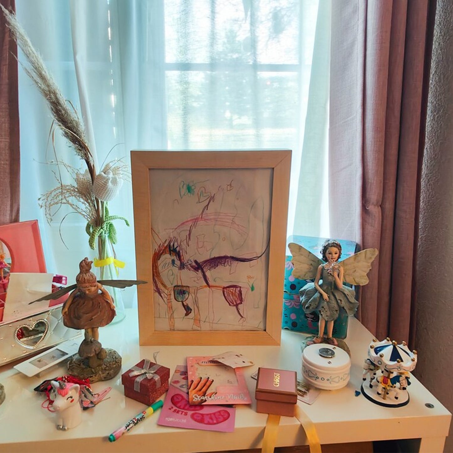A5 Photo Frame with Display & Storage