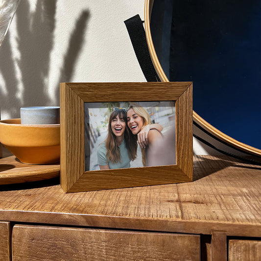 A6 Photo Frame with Display & Storage