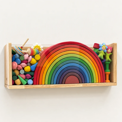 Wood-Framed Acrylic Storage Box