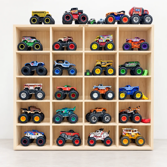 Monster Truck Display Rack, 20 Slots, 1:64 & 1:43