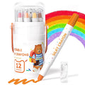 Color Twist Crayons Set with Storage Bucket