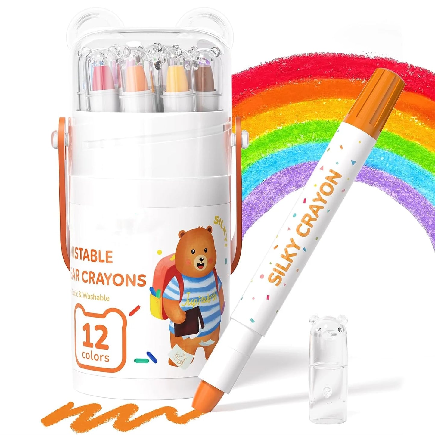 12 Color Twist Crayons