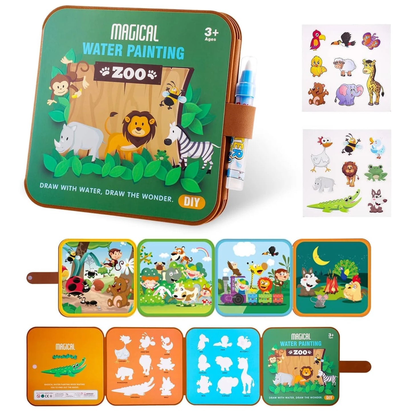 Water Painting Book for Kids