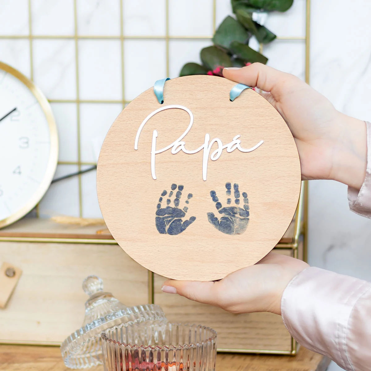 Customizable Plaque Papa or Mummy