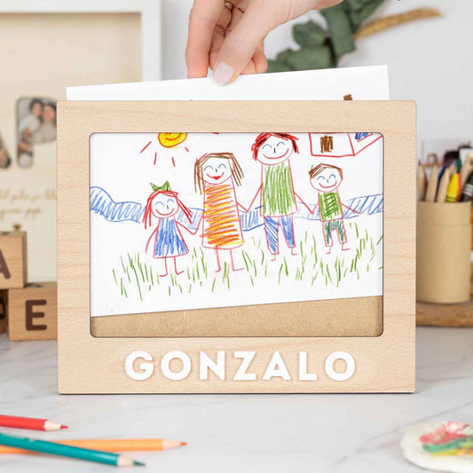 Kid's Drawings Frame – Save and Display