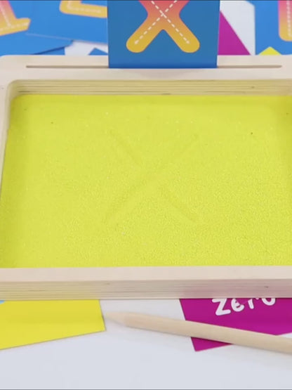 Educational Sand Writing Tray Set