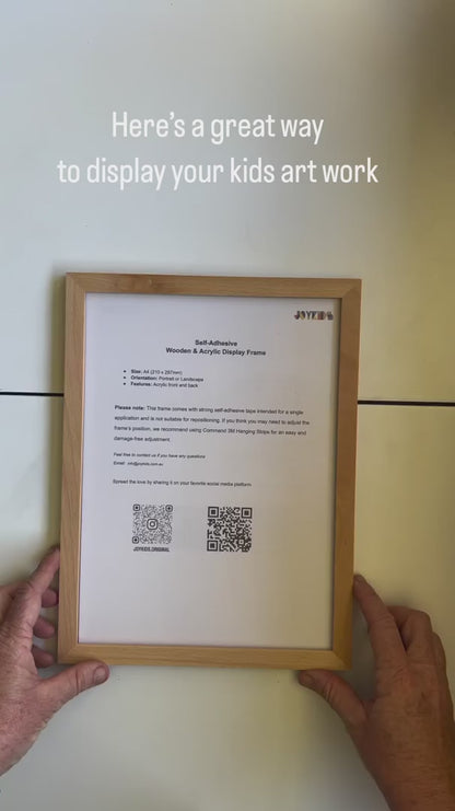 Acrylic Display Frame