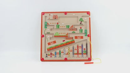 Montessori Magnetic Maze Board
