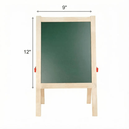 Wooden Double-Sided Small Easel Board for Kids
