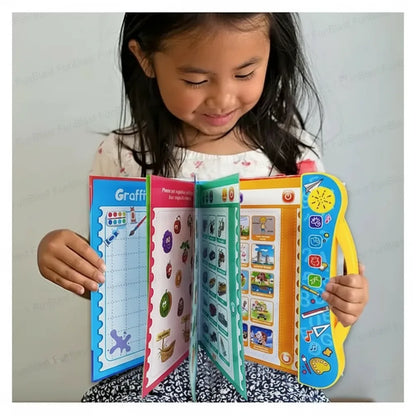 Interactive Musical Learning Book – English Learning Toy for Kids
